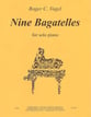Nine Bagatelles piano sheet music cover